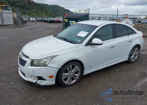 2012 Chevrolet Cruze Ltz from USA, damaged, VIN 1G1PH5SC6C7208013